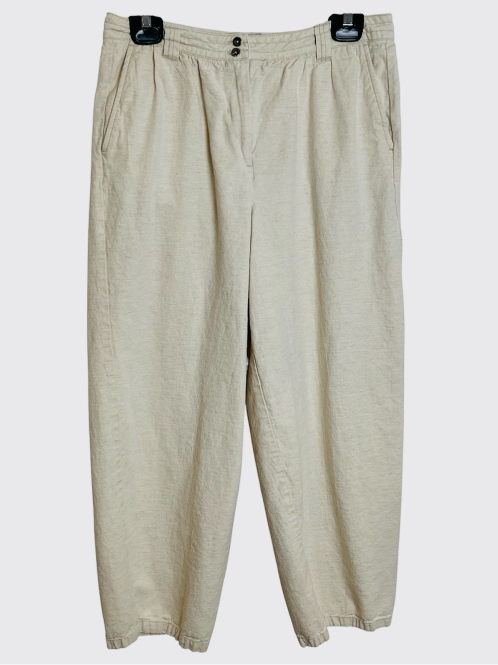 KOTN High-Waisted Tapered Trouser Natural / Oatmeal 10
